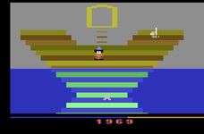 une photo d'Ã©cran de Sorcerer s Apprentice sur Atari 2600